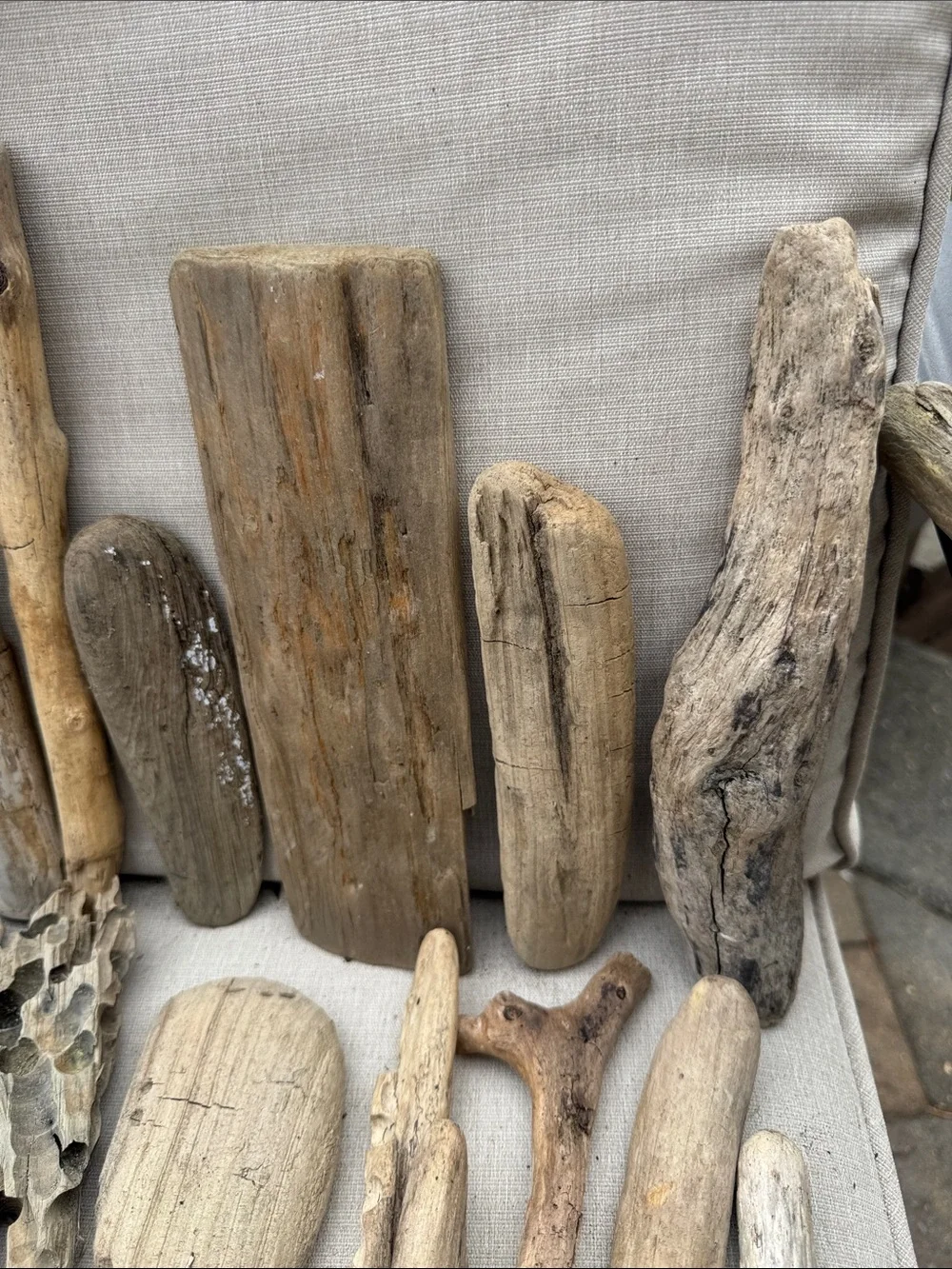 43 pc for (5 lbs shipped) Box of Natural Driftwood Pieces Decor Crafts Projects